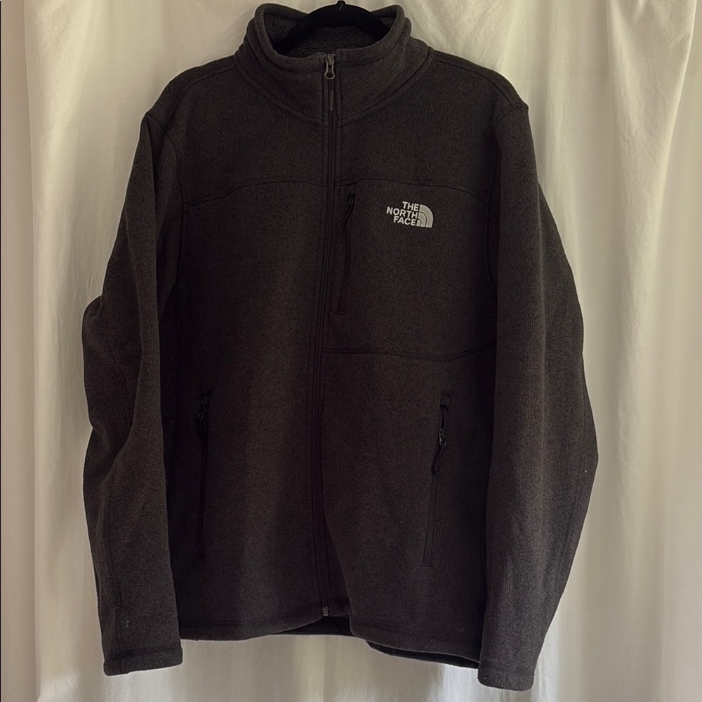 Men’s The North Face Charcoal Fleece Jacket